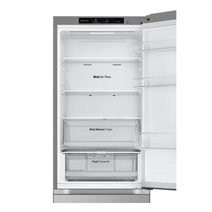 Šaldytuvas LG GBV3100DPY.APYQEUR, NoFrost, 344 L, 186 cm, silver - Prekė - GBV3100DPY.APYQEUR