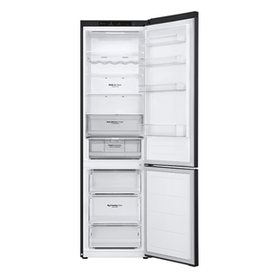 LG, NoFrost, 387 L, 203 cm, black - Šaldytuvas Prekė - GBV3200DEP.AEPQEUR