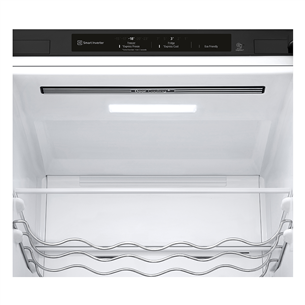 LG, NoFrost, 387 L, 203 cm, black - Šaldytuvas Prekė - GBV3200DEP.AEPQEUR