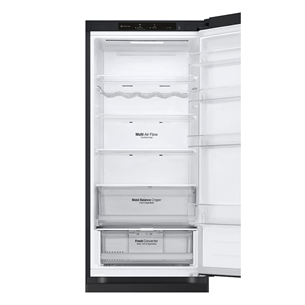 LG, NoFrost, 387 L, 203 cm, black - Šaldytuvas Prekė - GBV3200DEP.AEPQEUR