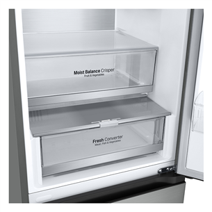 LG, NoFrost, 344 L, 186 cm, silver - Refrigerator Item - GBV5140DPY.APYQEUR