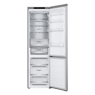 LG, NoFrost, 387 L, 203 cm, silver - Šaldytuvas Prekė - GBV5240DPY.APYQEUR