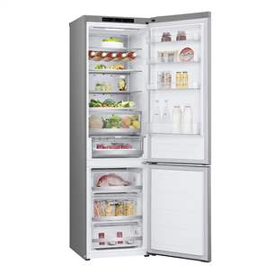 LG, NoFrost, 387 L, 203 cm, silver - Šaldytuvas Prekė - GBV5240DPY.APYQEUR