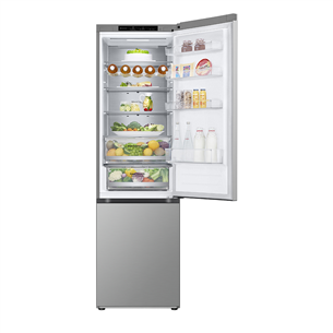 LG, NoFrost, 387 L, 203 cm, silver - Šaldytuvas Prekė - GBV5240DPY.APYQEUR