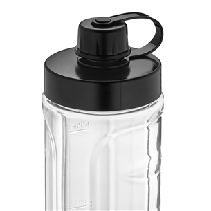 WMF Kitchenminis, Smoothie-to-go, 300 W, juodas - Trintuvas Prekė - 416500071