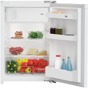 Beko, 110 л, высота 87 см - Интегрируемый холодильник B1854N