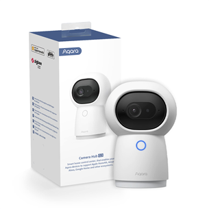 Aqara Camera Hub G3, 2K, распознавание лиц, белый - Камера видеонаблюдения с центром умного дома Товар - CH-H03