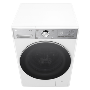 LG, 13 kg, depth 61,5 cm, 1400 rpm - Front load washing machine Item - F4WR913P3WA.ABWQPMR