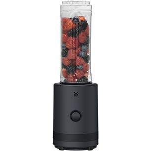 WMF Kitchenminis, Smoothie-to-go, 300 W, juodas - Trintuvas Prekė - 416500071