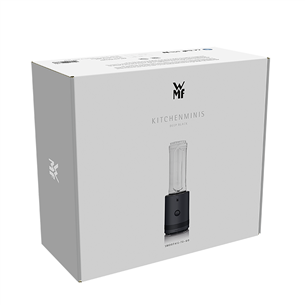 WMF Kitchenminis, Smoothie-to-go, 300 W, juodas - Trintuvas Prekė - 416500071
