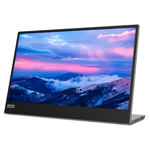 Lenovo L15, 15.6'', FHD, LED IPS, USB-C, black/gray - Portable monitor Item - 66E4UAC1WL 66E4UAC1WL
