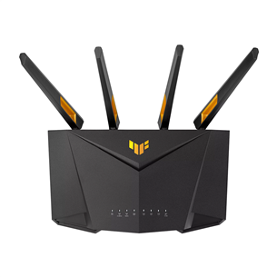 ASUS TUF Gaming AX4200, WiFi 6, черный/желтый - WiFi-роутер Товар - 90IG07Q0-MO3100