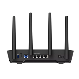 ASUS TUF Gaming AX4200, WiFi 6, черный/желтый - WiFi-роутер Товар - 90IG07Q0-MO3100