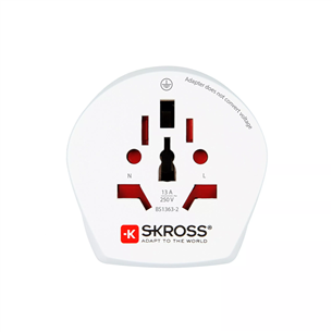 Skross Combo World to Australia / China, white - Travel adapter Item - 7640166320104 7640166320104