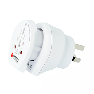 Skross Combo World to Australia / China, baltas - Adapteris Prekė - 7640166320104