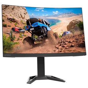 Lenovo G27qc-30, 27'', QHD, 165 Hz, LED VA, curved, black - Monitor Item - 66F4GAC2EU