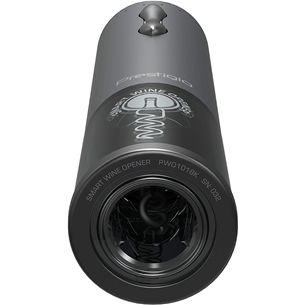 Prestigio Bolsena, black - Automatic wine bottle opener Item - PWO101BKEN