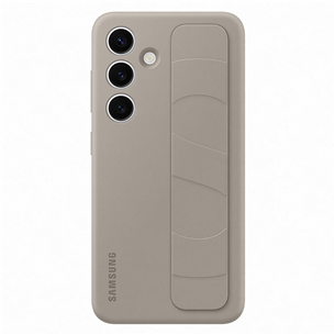 Samsung Standing Grip Case, Galaxy S24, taupe - Case Item - EF-GS921CUEGWW EF-GS921CUEGWW