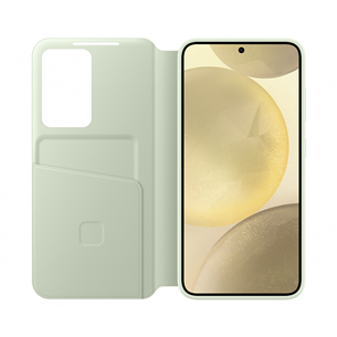 Samsung Smart View Wallet Case, Galaxy S24, light green - Case Item - EF-ZS921CGEGWW