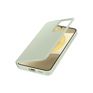 Samsung Smart View Wallet Case, Galaxy S24, light green - Case Item - EF-ZS921CGEGWW