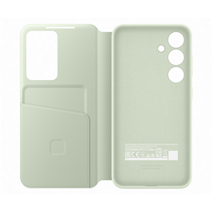 Samsung Smart View Wallet Case, Galaxy S24, light green - Case Item - EF-ZS921CGEGWW