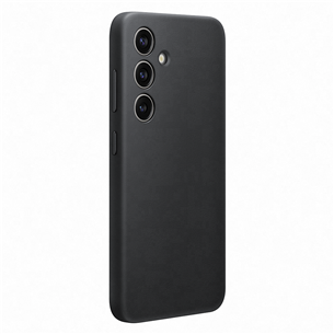 Samsung Vegan Leather Case, Galaxy S24, black - Case Item - GP-FPS921HCABW