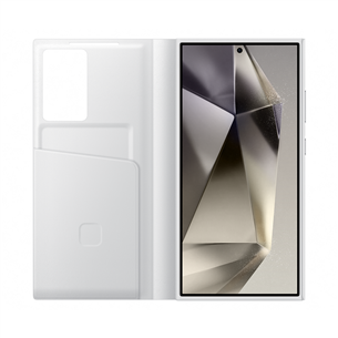 Samsung Smart View Wallet Case, Galaxy S24 Ultra, белый - Чехол Товар - EF-ZS928CWEGWW