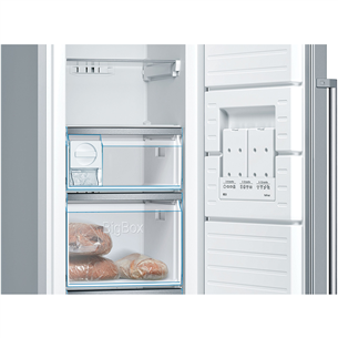 Bosch Series 6, NoFrost, 242 л, высота 186 см, нерж. сталь - Морозильник Товар - GSN36BIEP