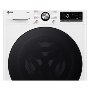 LG, 10 kg, depth 56,5 cm, 1400 rpm - Front load washing machine Item - F4WR710S2W.ABWQWMR