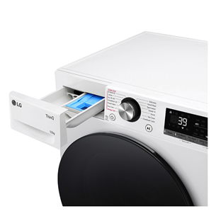 LG, 10 kg, depth 56,5 cm, 1400 rpm - Front load washing machine Item - F4WR710S2W.ABWQWMR