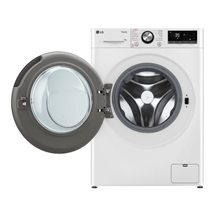 LG, 10 kg, depth 56,5 cm, 1400 rpm - Front load washing machine Item - F4WR710S2W.ABWQWMR