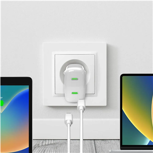 Puro MiniPro, USB-C, 35 Вт, белый - Зарядный адаптер Товар - PUFCMTCUSBCC35WGWHI