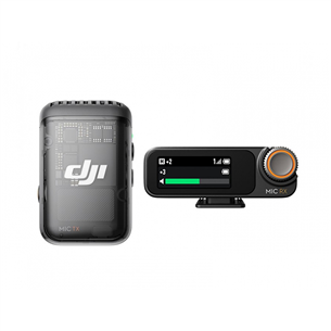 DJI Mic 2 (1TX+1RX) - Belaidžių mikrofonų sistema Prekė - CP.RN.00000326.02 CP.RN.00000326.02