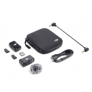 DJI Mic 2 (1TX+1RX) - Belaidžių mikrofonų sistema Prekė - CP.RN.00000326.02