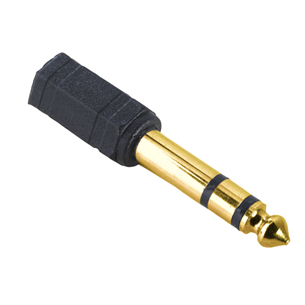 Hama Audio Adapter, 6.3 mm - 3.5 mm, gold-plated - Audio Adapter Item - 00179279 00179279