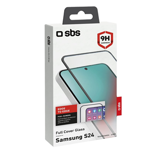 SBS Full Cover Glass Screen Protector, Galaxy S24 - Защита для экрана Товар - TESCRFCSAS24