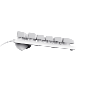 Trust GXT 833 Thado TKL, US, white - Keyboard Item - 24737