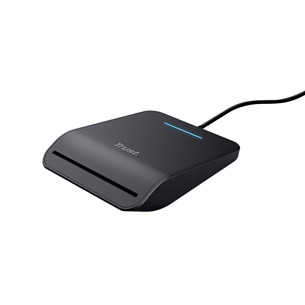 Trust Primo, USB-A, juodas - ID kortelių skaitytuvas Prekė - 23890