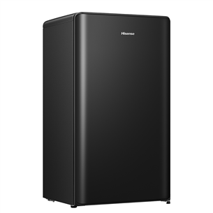Hisense, 82 L, aukštis 87 cm, juodas - Šaldytuvas Prekė - RR106D4CBE