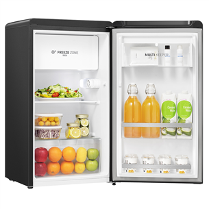 Hisense, 82 L, aukštis 87 cm, juodas - Šaldytuvas Prekė - RR106D4CBE