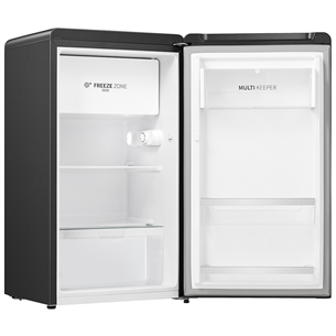 Hisense, 82 L, aukštis 87 cm, juodas - Šaldytuvas Prekė - RR106D4CBE