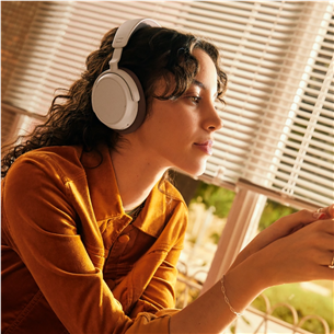 Sennheiser ACCENTUM Plus Wireless, шумоподавление, белый - Полноразмерные беспроводные наушники Товар - 700177