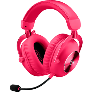 Logitech G PRO X 2, magneta - Belaidės ausinės 981-001275
