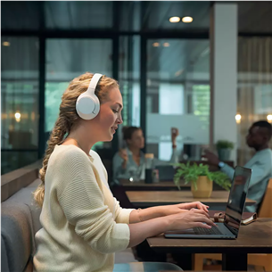 Philips H8506, noise cancelling, white - Wireless headphones Item - TAH8506WT/00