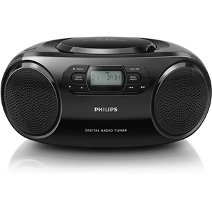 Philips AZB500, FM, DAB, CD, juoda - Magnetola Prekė - AZB500/12 AZB500/12