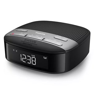 Philips TAR3505, FM, DAB+, juodas - Radijo žadintuvas Prekė - TAR3505/12 TAR3505/12
