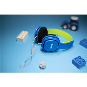 Philips SHK2000BL, mėlynos - Vaikiškos ausinės Prekė - SHK2000BL/00