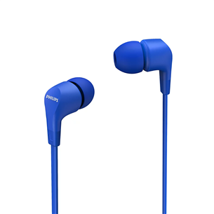 Philips TAE1105BL, 3.5 mm, blue - Wired in-ear earbuds Item - TAE1105BL/00 TAE1105BL/00