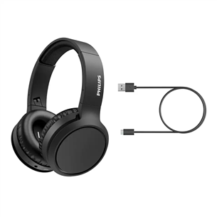 Philips TAH5205, juodos - Belaidės ausinės Prekė - TAH5205BK/00