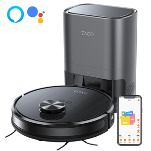 Zaco A10 Pro, сухая и влажная уборка, темно-серый - Робот-пылесос Товар - 502064